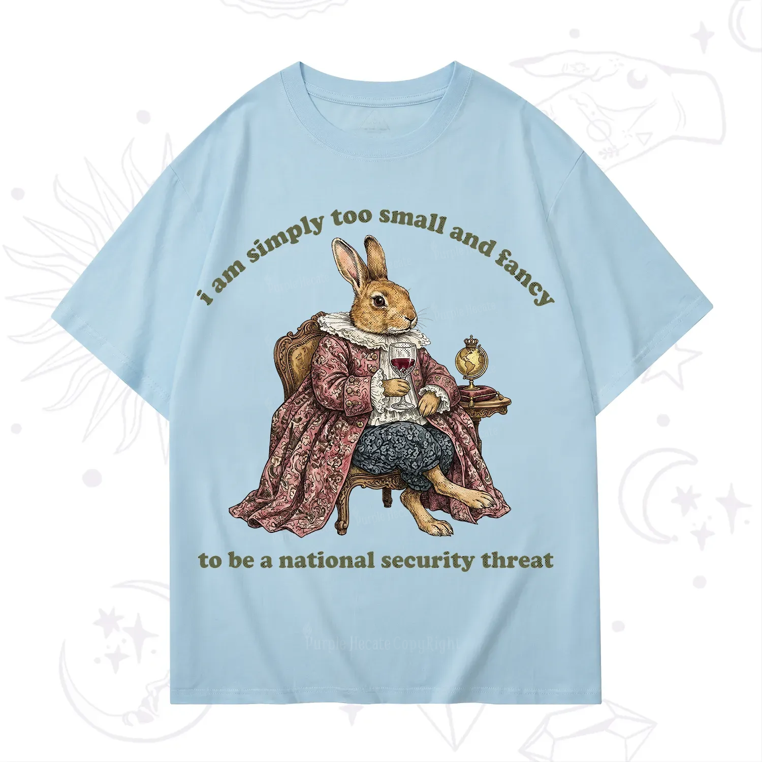 Purplehecate Too Small and Fancy T-Shirt