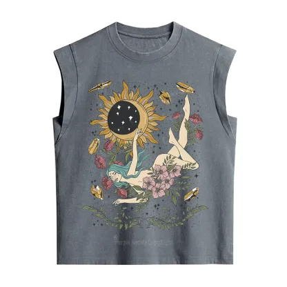 Purplehecate My Girl Your Day Will Come Vintage Washed Tank