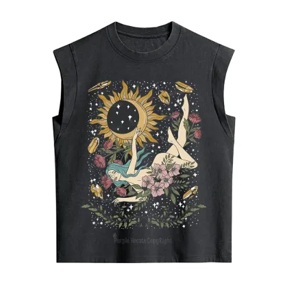 Purplehecate My Girl Your Day Will Come Vintage Washed Tank