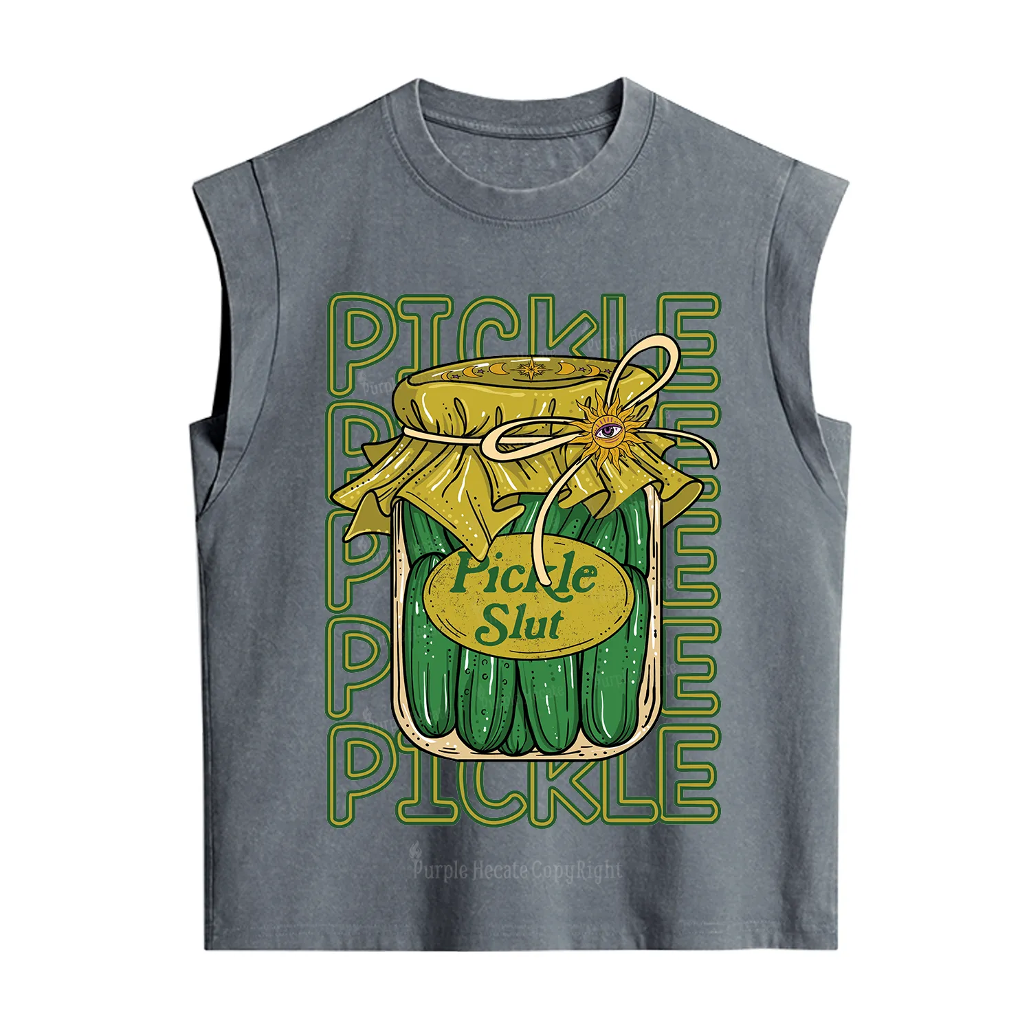 Purplehecate Pickle Slut Vintage Washed Tank