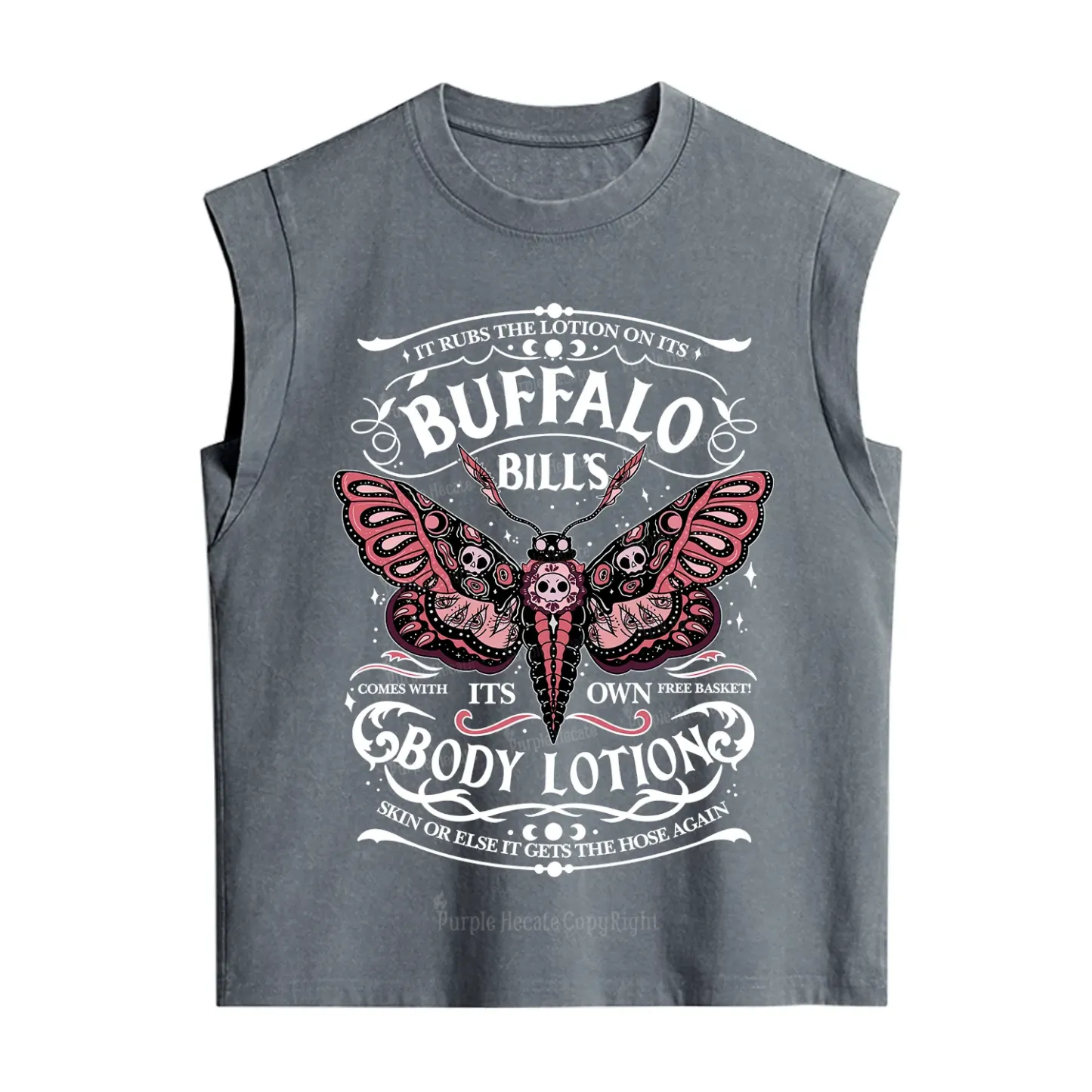 Purplehecate Moth Hunter's Lotion Vintage Washed Tank