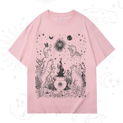 Purplehecate Midnight Meowgic Moon Ritual T-Shirt