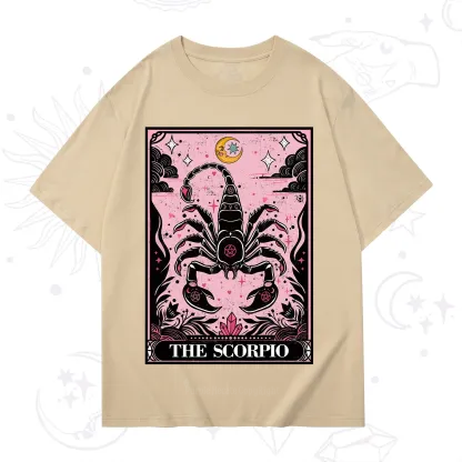 Purplehecate The Scorpio Tarot Zodiac T-Shirt