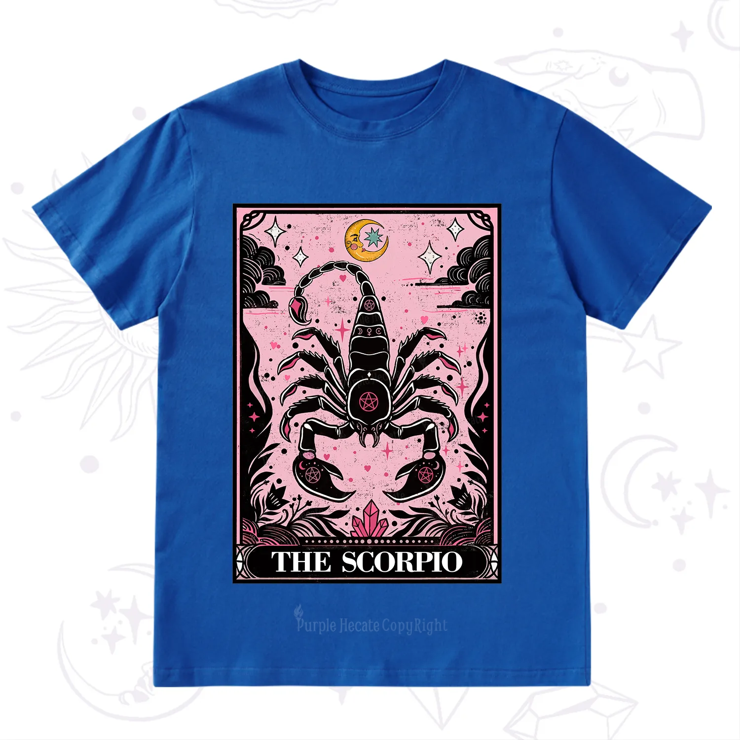 Purplehecate The Scorpio Tarot Zodiac T-Shirt