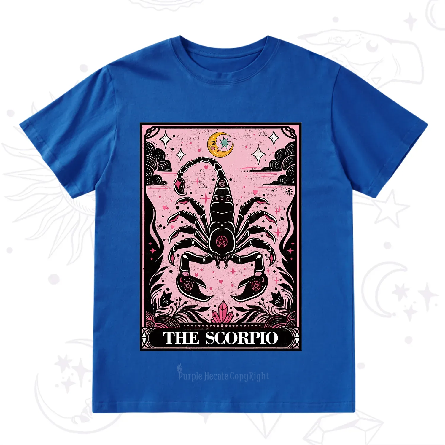 Purplehecate The Scorpio Tarot Zodiac T-Shirt