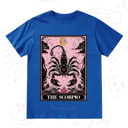 Purplehecate The Scorpio Tarot Zodiac T-Shirt