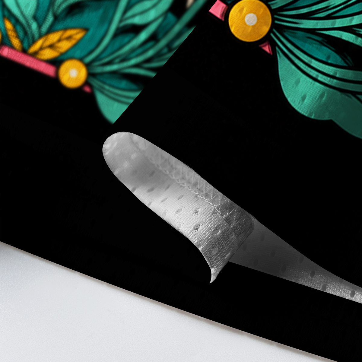 Purplehecate Happiness Blooms From Within Sunshine Mesh Jersey