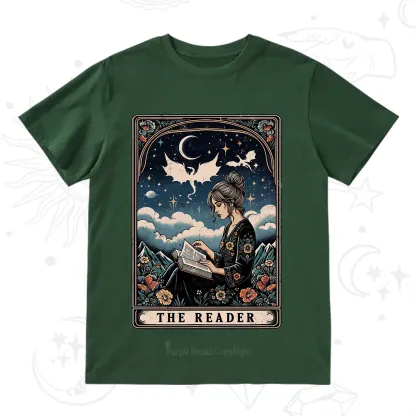 Purplehecate The Reader Tarot Mystic Night T-Shirt