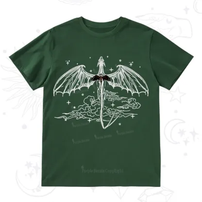 Purplehecate Dragon Rider Celestial Sword T-Shirt