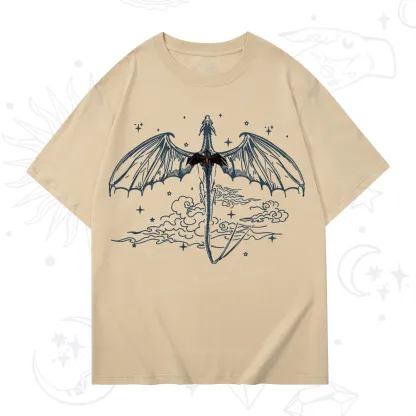 Purplehecate Dragon Rider Celestial Sword T-Shirt