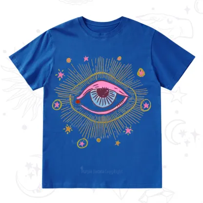 Purplehecate Mystic Gaze Evil Eye Protection T-Shirt
