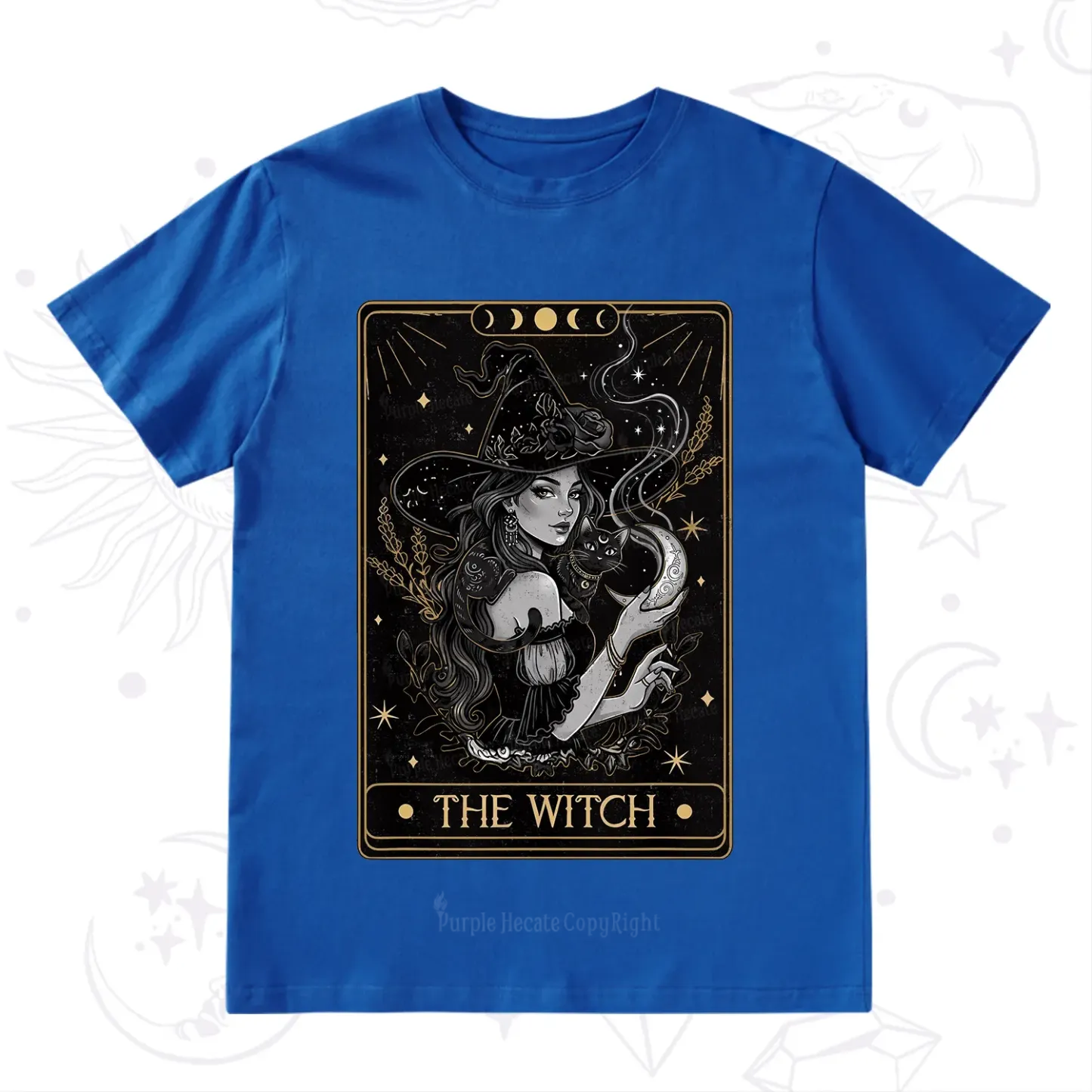 Purplehecate The Witch Enchanted Tarot Card T-Shirt