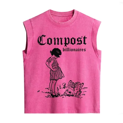 Purplehecate Compost the Greed Vintage Washed Tank