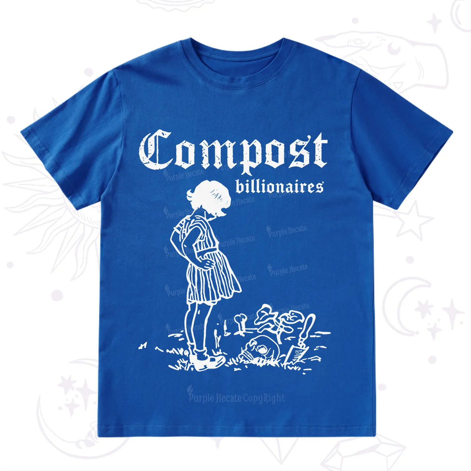 Purplehecate Compost the Greed T-Shirt