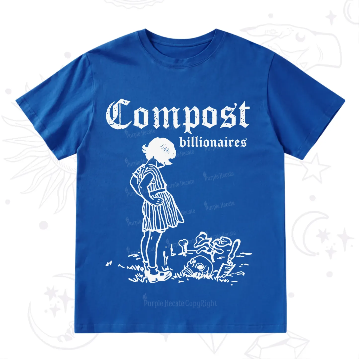 Purplehecate Compost the Greed T-Shirt