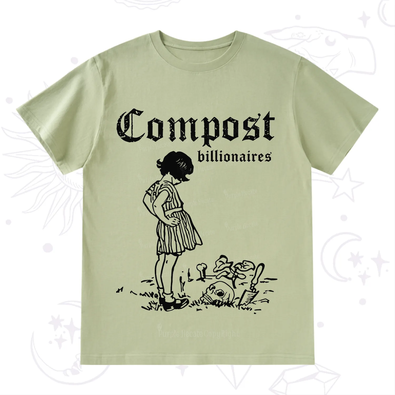 Purplehecate Compost the Greed T-Shirt