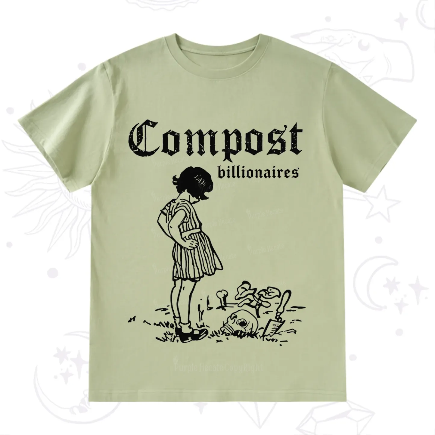 Purplehecate Compost the Greed T-Shirt