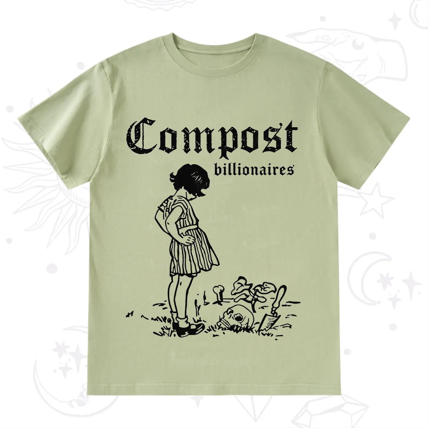 Purplehecate Compost the Greed T-Shirt