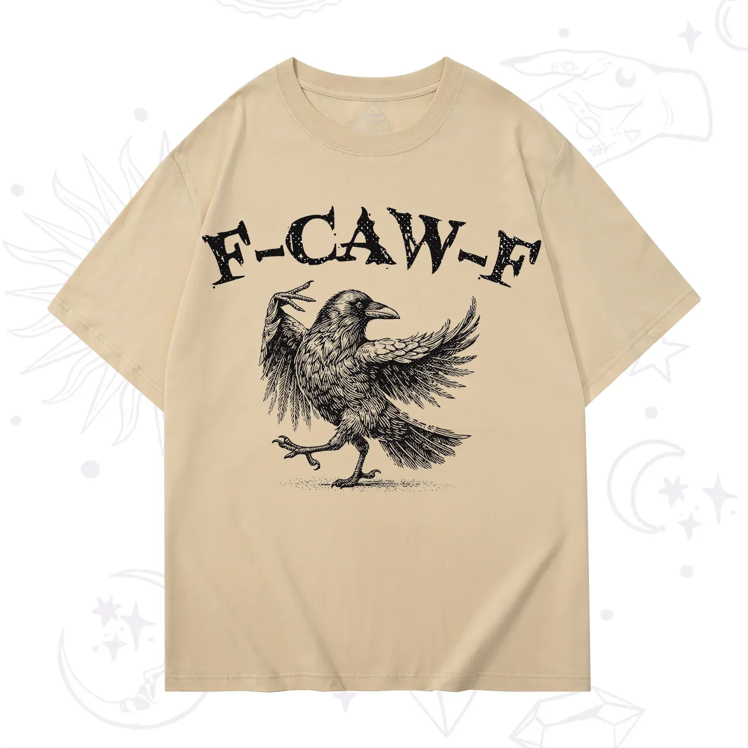 Purplehecate F-caw-f Crow T-Shirt