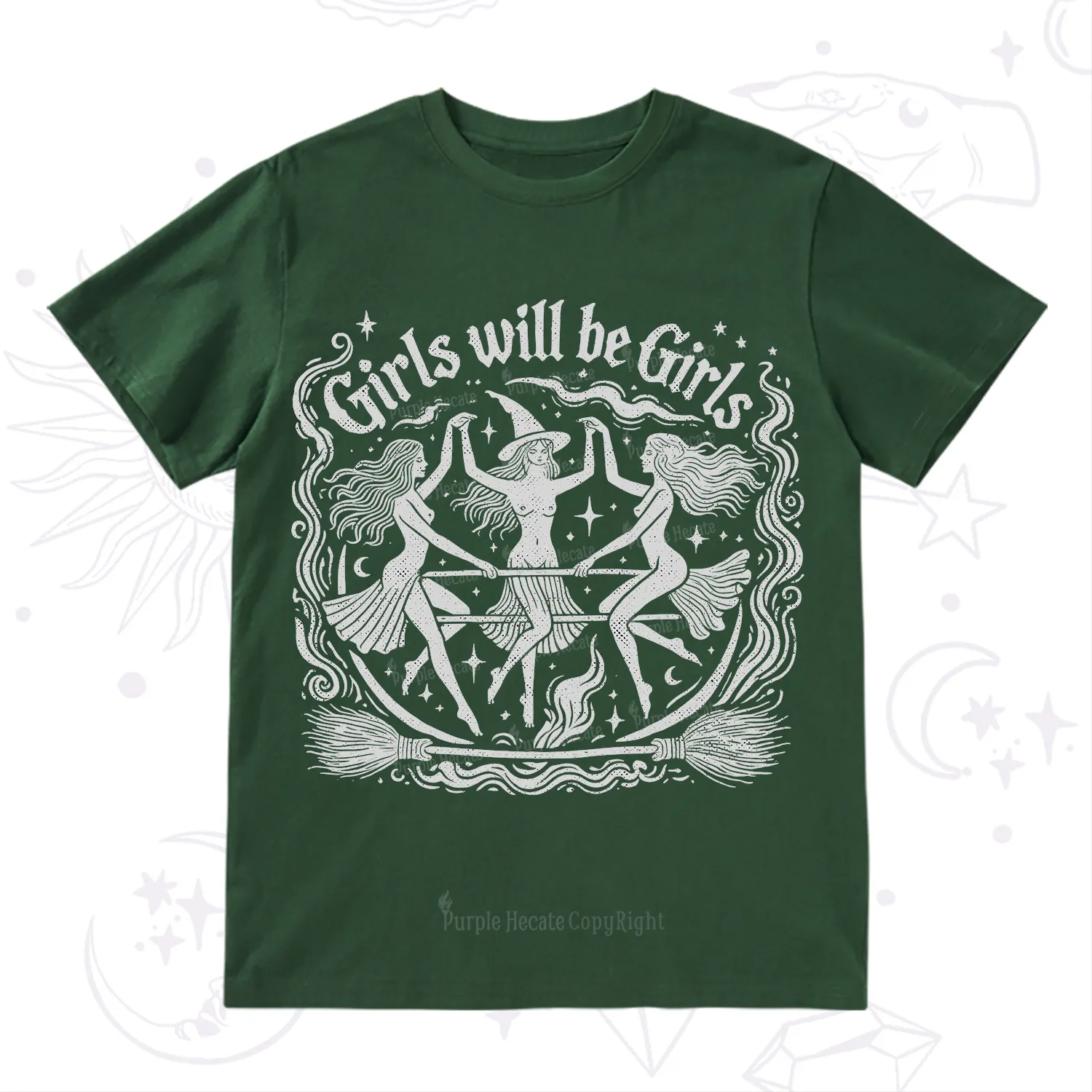 Purplehecate Girls Will Be Girls T-Shirt