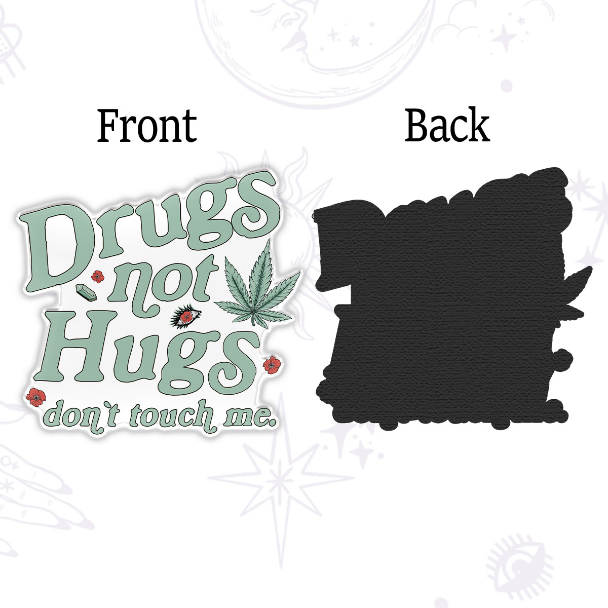 Purplehecate Sarcastic Weed Magnet