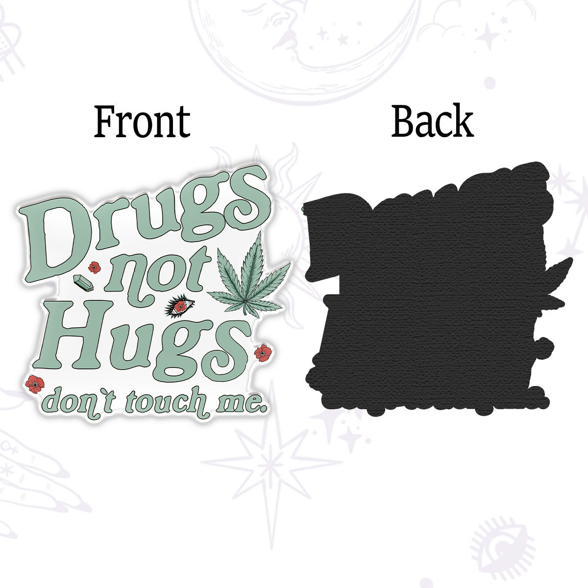 Purplehecate Sarcastic Weed Magnet