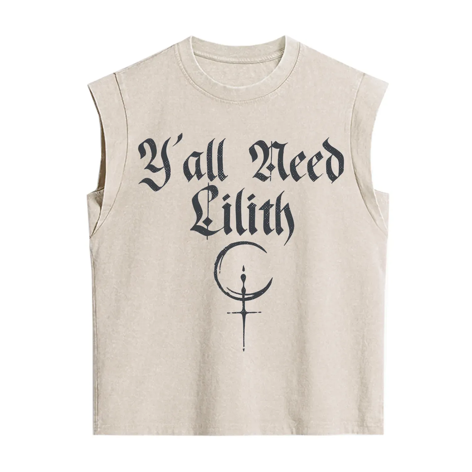 Purplehecate Y'all Need Lilith Vintage Washed Tank