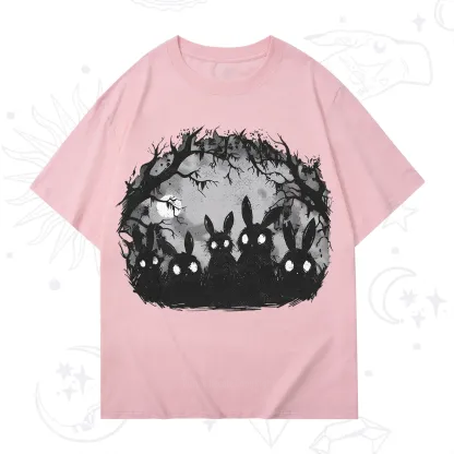 Purplehecate Creepy Weirdcore Bunny T-Shirt