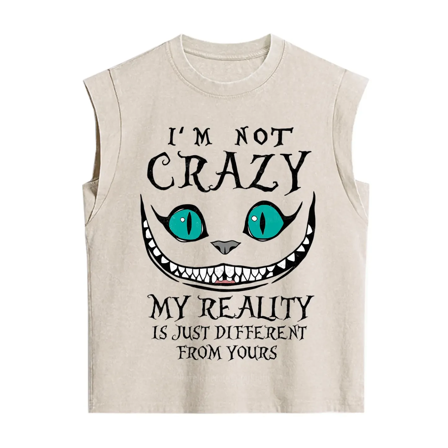 Purplehecate I'm Not Crazy My Reality Is Just Vintage Washed Tank