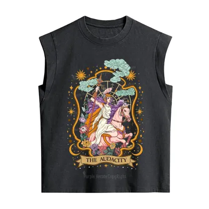 Purplehecate The Audacity Goddess Vintage Washed Tank