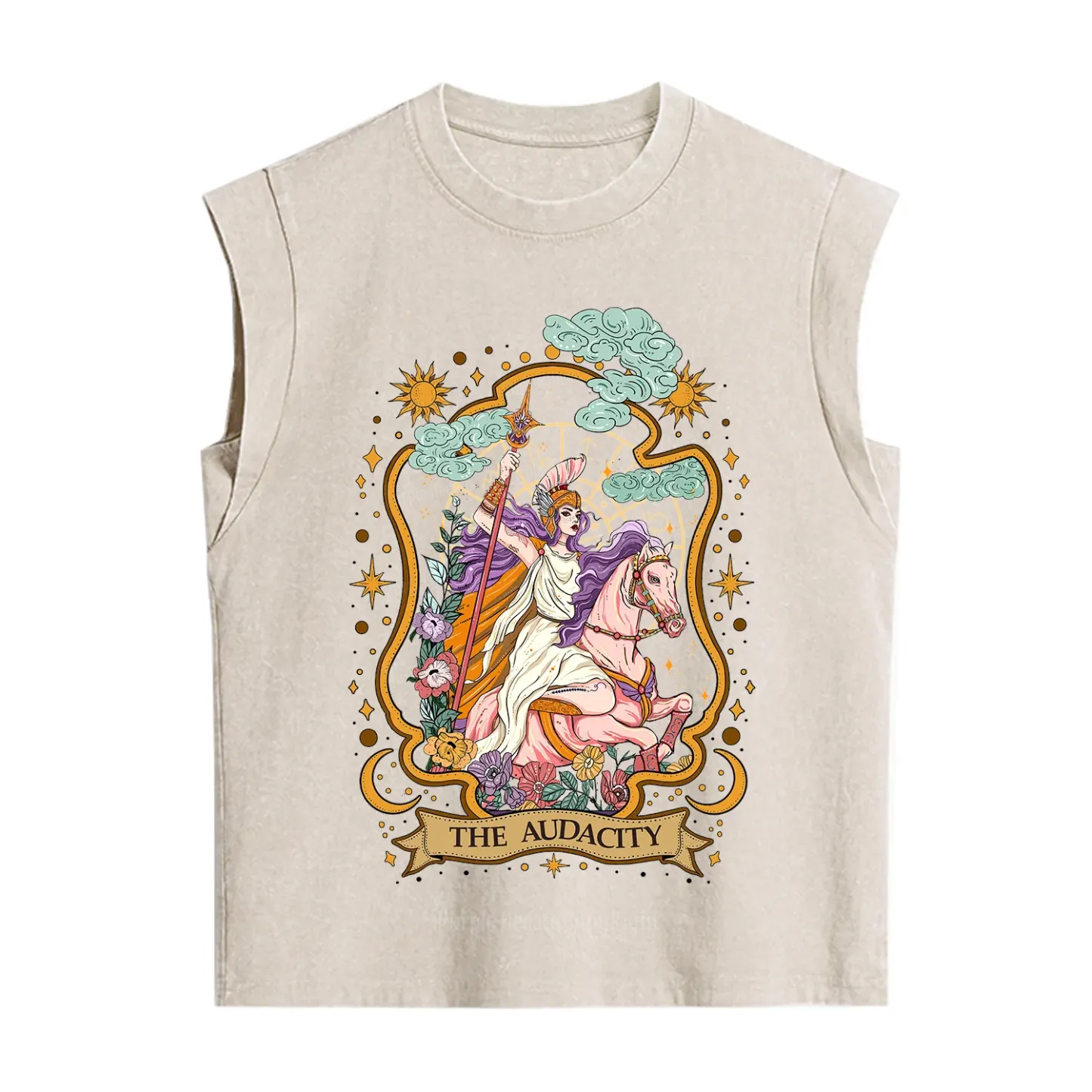 Purplehecate The Audacity Goddess Vintage Washed Tank