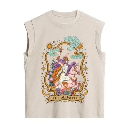 Purplehecate The Audacity Goddess Vintage Washed Tank