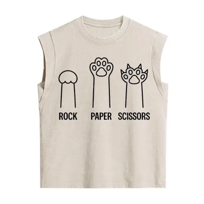 [Copy]Purplehecate Black Cat Vintage Washed Tank