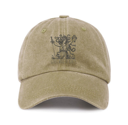 Purplehecate Girls Will Be Girls Medusa Baseball Cap