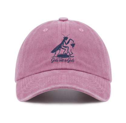 Purplehecate Girls Will Be Girls Praying Mantis Baseball Cap