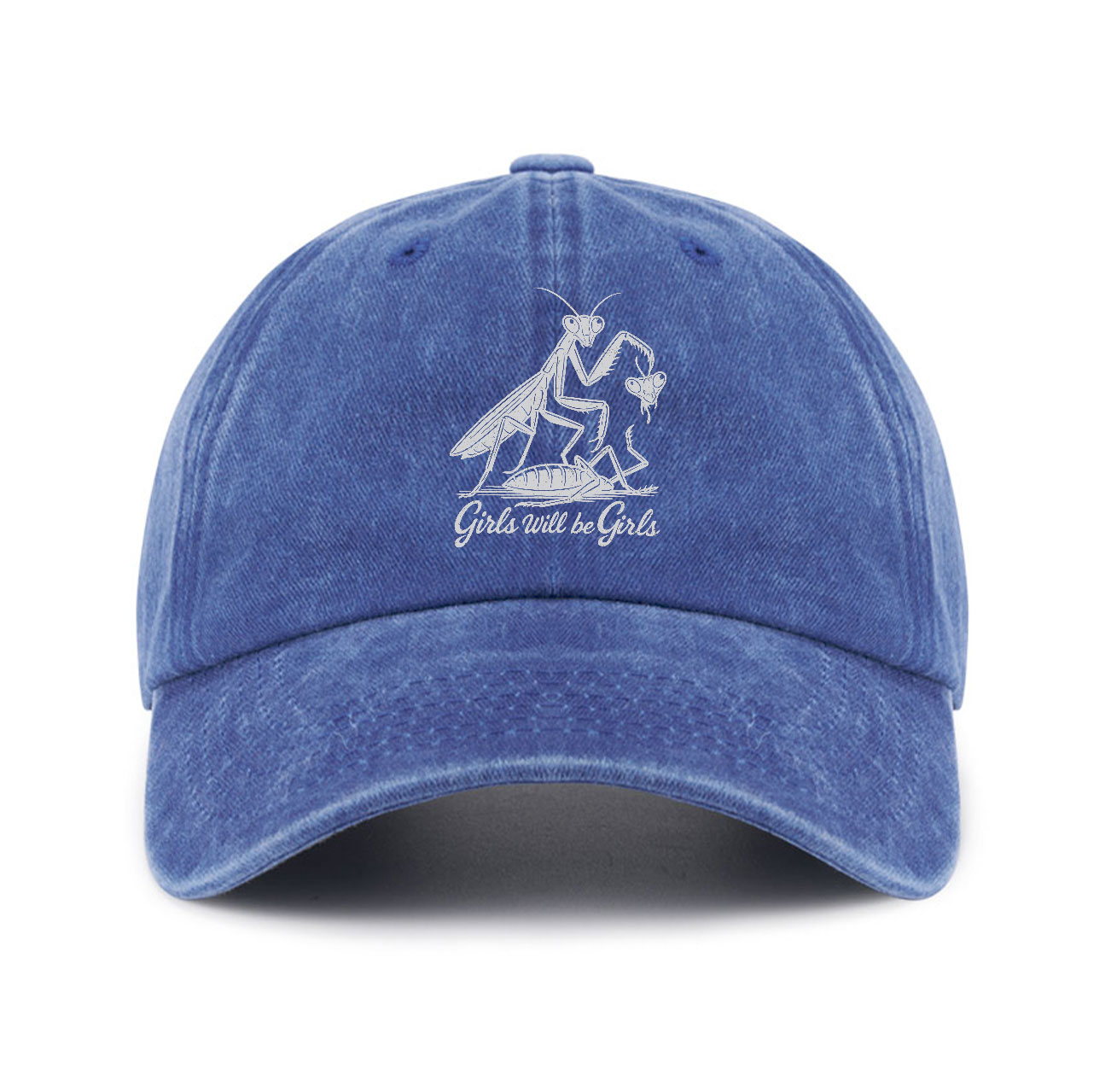 Purplehecate Girls Will Be Girls Praying Mantis Baseball Cap