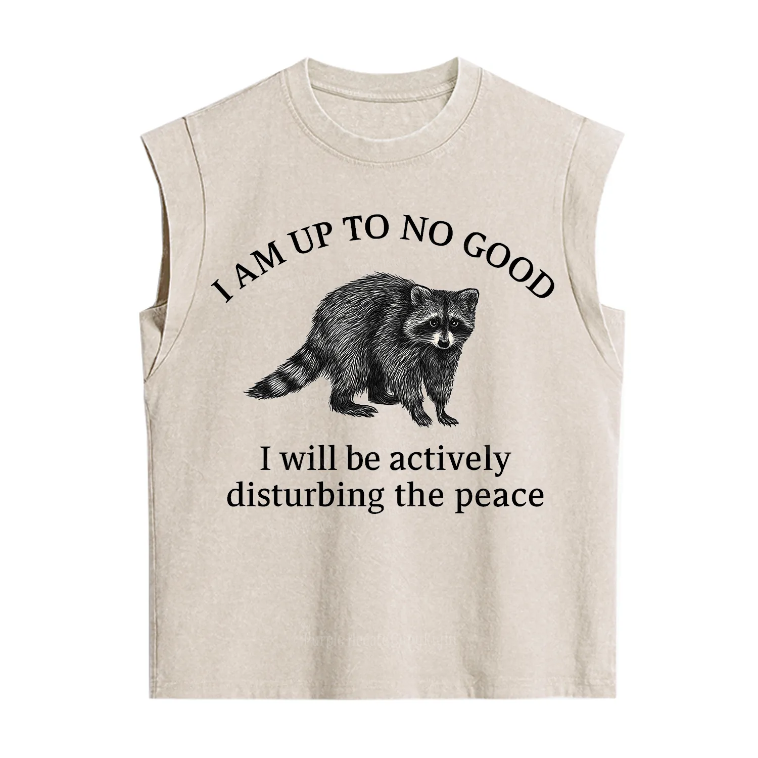 [Copy]Purplehecate Live Weird Fake Your Death Vintage Washed Tank