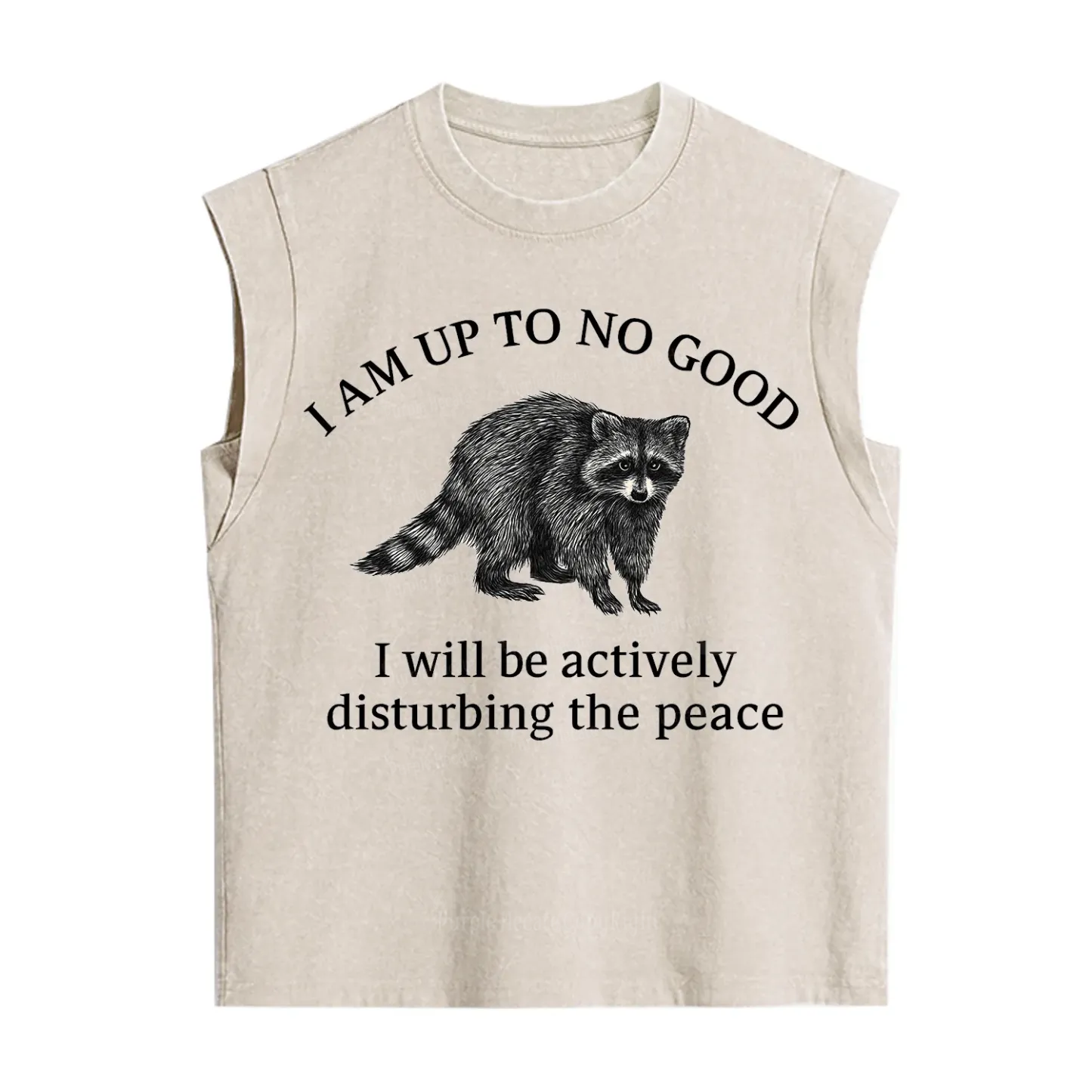 [Copy]Purplehecate Live Weird Fake Your Death Vintage Washed Tank