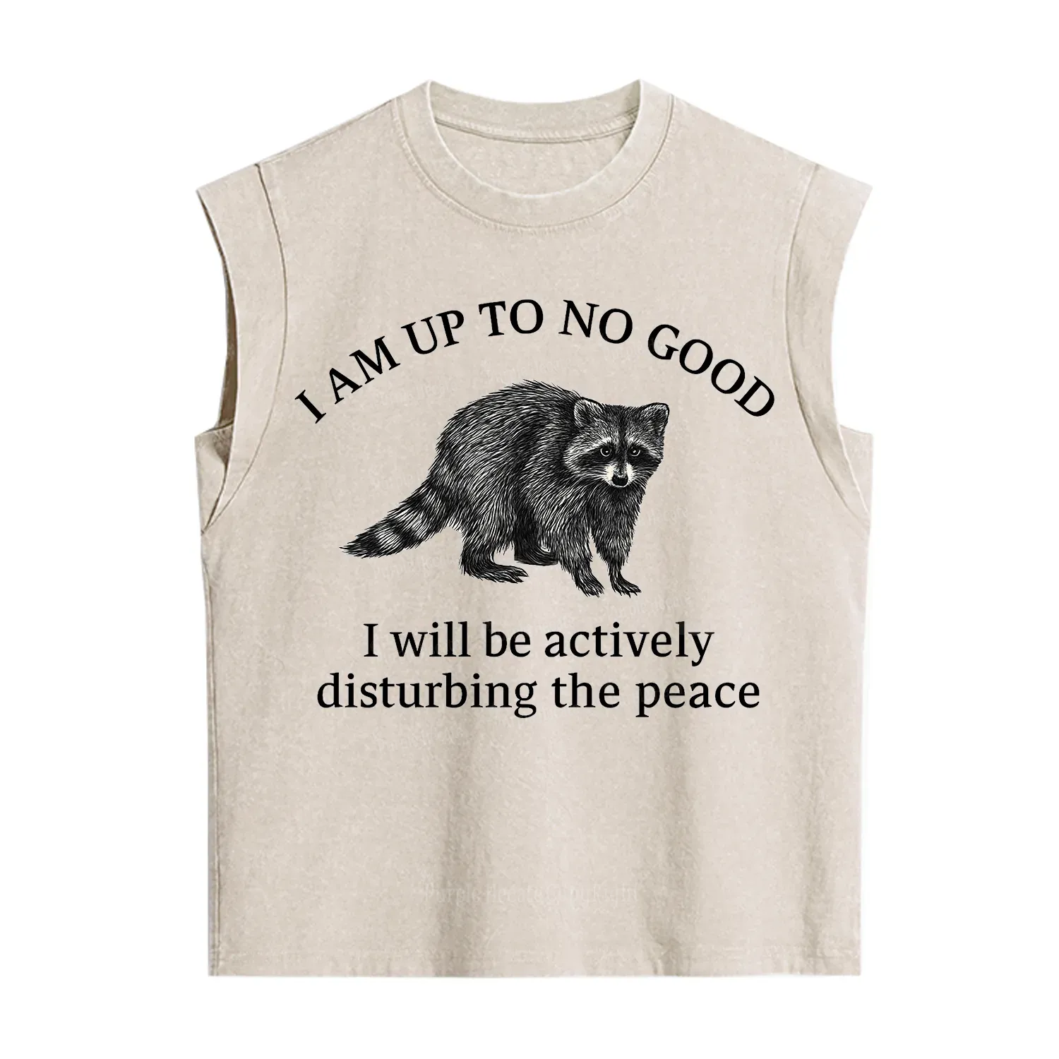 [Copy]Purplehecate Live Weird Fake Your Death Vintage Washed Tank
