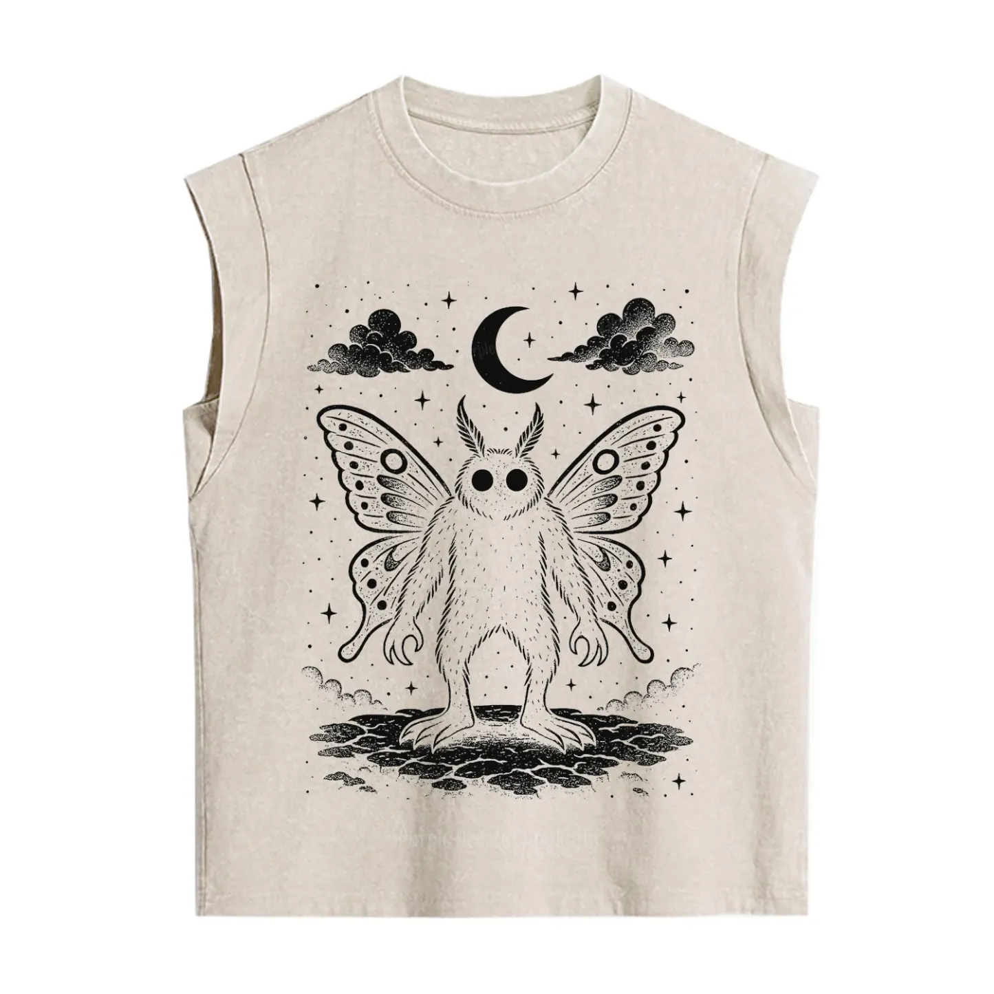 [Copy]Purplehecate Trash Raccoon Backyard Wildlife Vintage Washed Tank