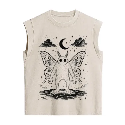 [Copy]Purplehecate Trash Raccoon Backyard Wildlife Vintage Washed Tank