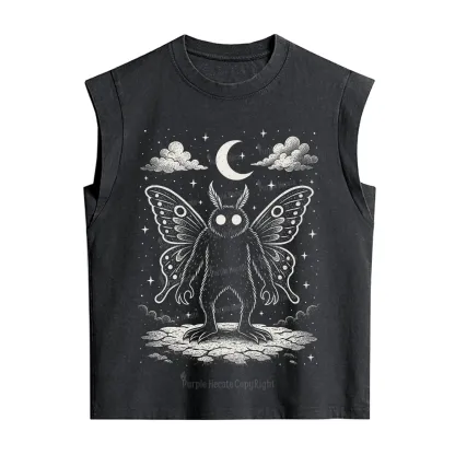 [Copy]Purplehecate Trash Raccoon Backyard Wildlife Vintage Washed Tank