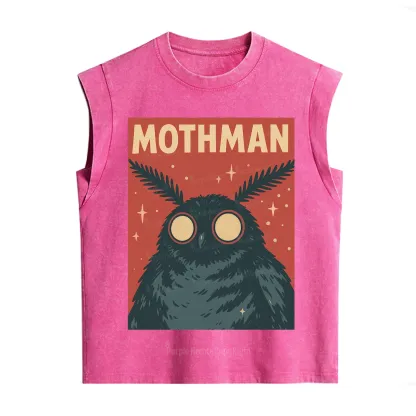 Purplehecate Mothman Vintage Washed Tank