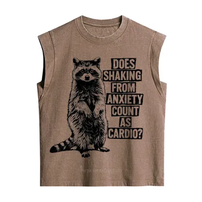 Purplehecate Does Shaking From Anxiety Count As Cardio Vintage Washed Tank