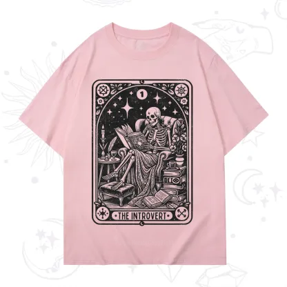 Purplehecate The Introvert Tarot Card T-Shirt