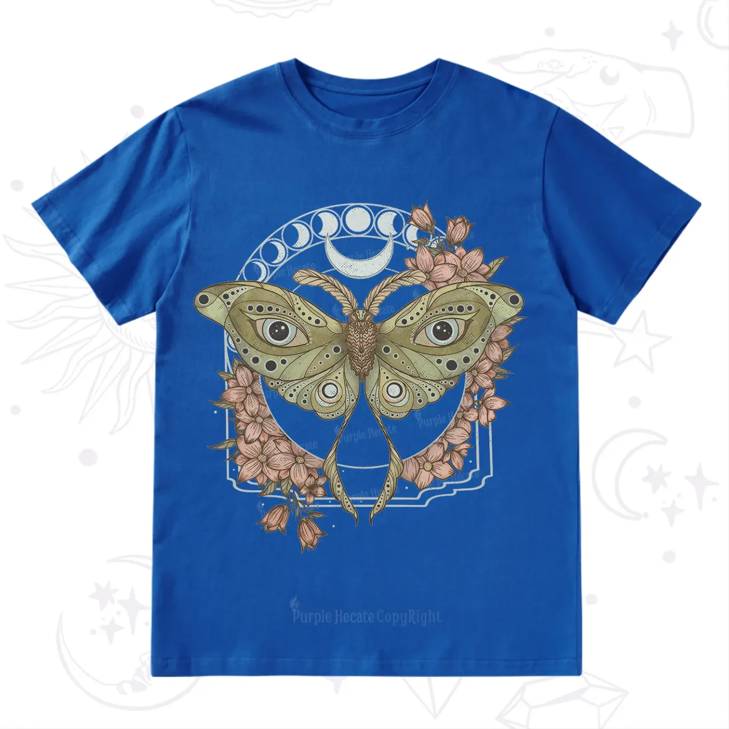 Purplehecate Luna Moth T-Shirt