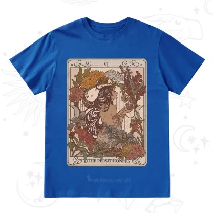 Purplehecate The Persephone Goddess Tarot Card T-Shirt