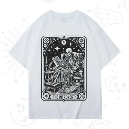 Purplehecate The Introvert Tarot Card T-Shirt