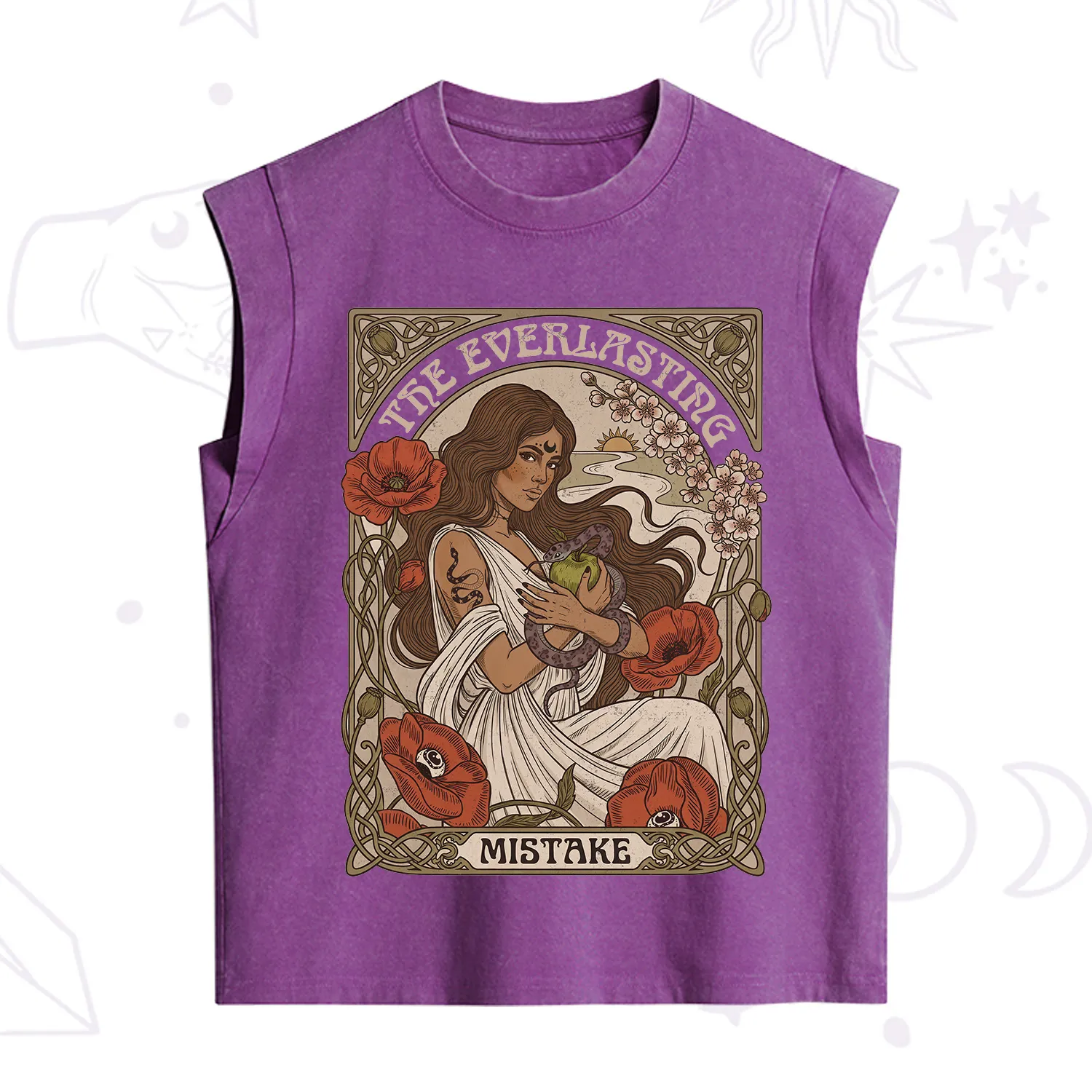 Purplehecate The Everlasting Mistake Vintage Washed Tank