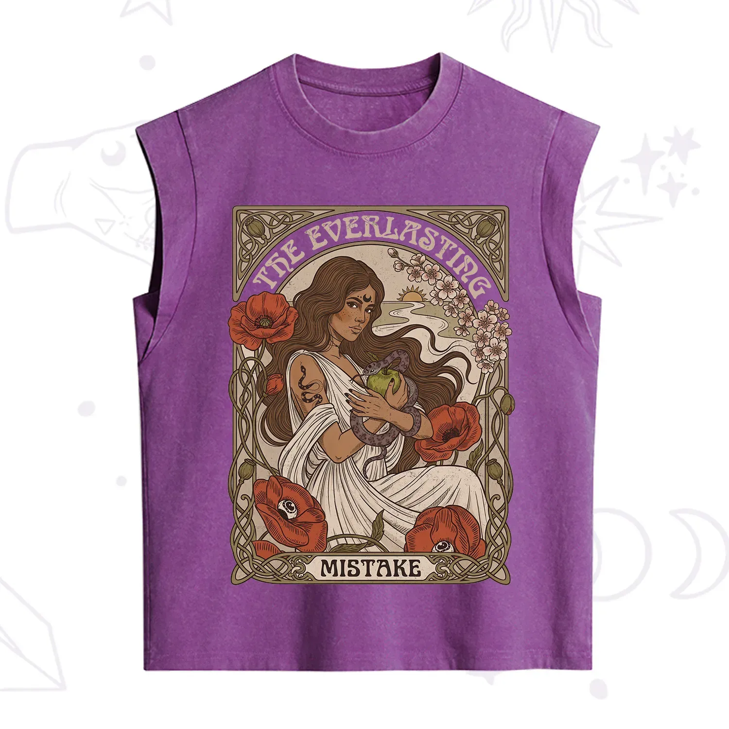Purplehecate The Everlasting Mistake Vintage Washed Tank